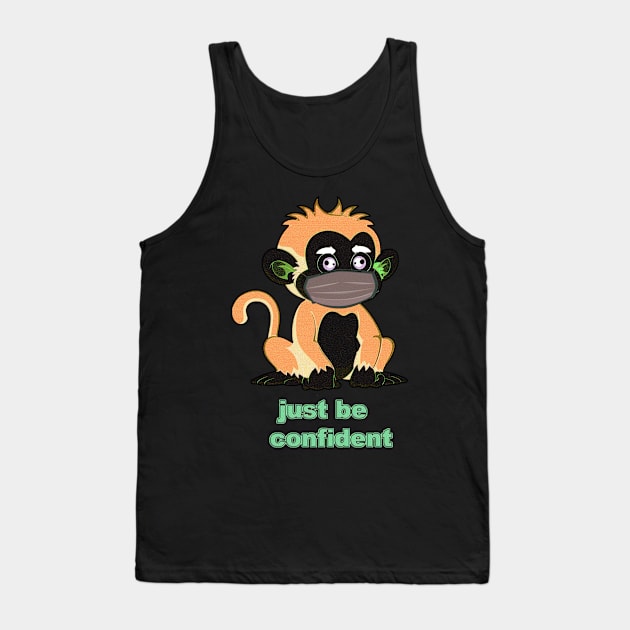 Just Be Confident V5 Tank Top by walil designer